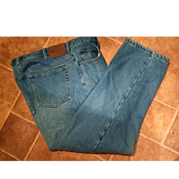 Mens Redhead Fleece Lined Jeans Size 40x30. Flannel Warm Work Outdoors - Picture 1 of 8